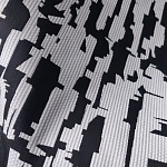 Мебельная ткань Жаккард черно-белый принт 145 см T2-126 варинант исполнения - 3 | Loft Concept в Кирове