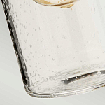 Бра с цилиндрическим прозрачным плафоном из стекла с пузырьками Elstead Lighting варинант исполнения - 5 | Loft Concept в Кирове