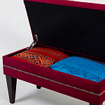 Мягкая банкетка с зоной для хранения Casket Red варинант исполнения - 2 | Loft Concept в Кирове