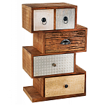 Тумба необычной формы с выдвижными ящиками Shift варинант исполнения - 1 | Loft Concept в Кирове