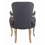 Кресло Aubrey Classical Armchair dark grey velour варинант исполнения - 3 | Loft Concept в Кирове
