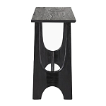 Консоль деревянная чёрная Black Tanner варинант исполнения - 2 | Loft Concept в Кирове