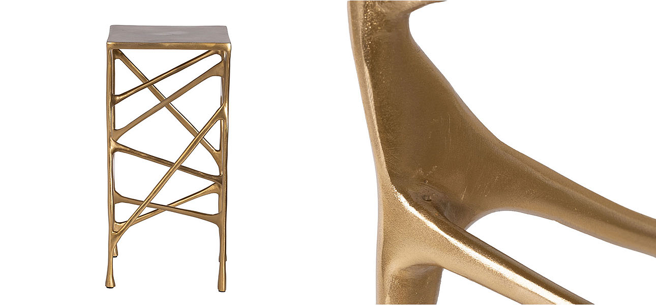 Столик журнальный Origania gold Столик журнальный Origania gold - Loft-Concept в Кирове