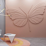 Барельеф BUTTERFLY варинант исполнения - 2 | Loft Concept в Кирове
