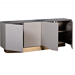 Комод со стеклянной столешницей и с выдвижными ящиками Minimalist Accent варинант исполнения - 2 | Loft Concept в Кирове