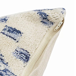 Чехол на подушку с узором в этно-стиле Blue Ikat варинант исполнения - 2 | Loft Concept в Кирове