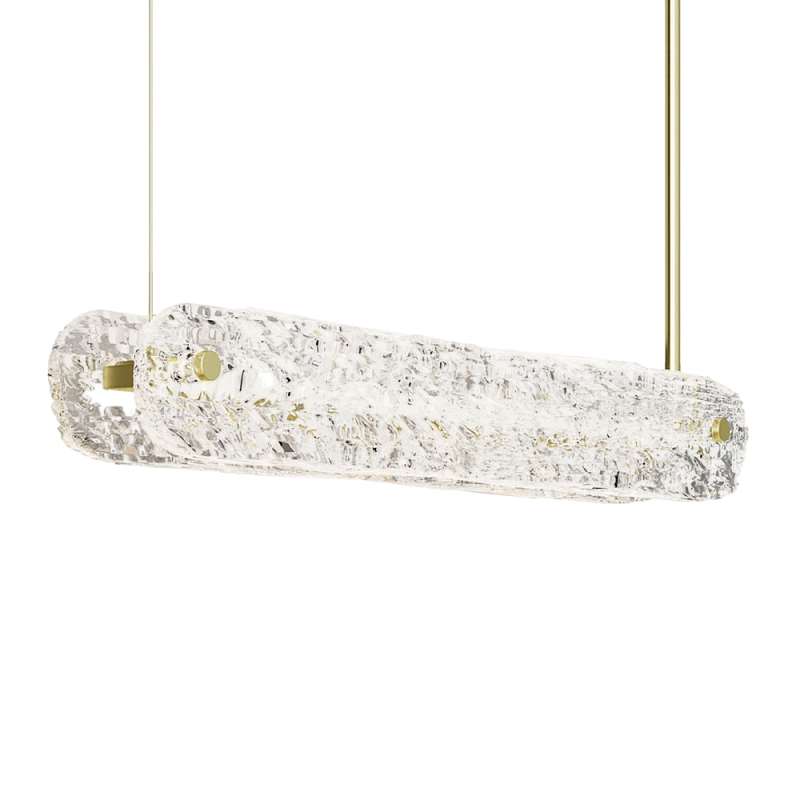 Подвесной светильник Frostum Латунь Белый в Кирове | Loft Concept 