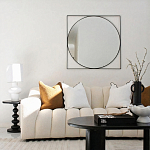 Зеркало в черной металлической раме Urban Style Mirror варинант исполнения - 4 | Loft Concept в Кирове