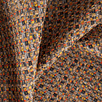 Мебельная ткань Шенилл терракотовый цвет 142 см T4-58 варинант исполнения - 1 | Loft Concept в Кирове