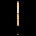 Торшер с разноцветными стеклянными цилиндрами и шарами Eclecticism  варинант исполнения - 1 | Loft Concept в Кирове