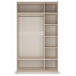 Шкаф 3-х дверный с зеркальными дверями Satin Furniture варинант исполнения - 3 | Loft Concept в Кирове