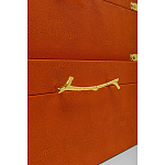 Комплект оранжевых чемоданов Golden Twigs варинант исполнения - 4 | Loft Concept в Кирове