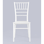 Стул Chiavari пластик белый варинант исполнения - 4 | Loft Concept в Кирове