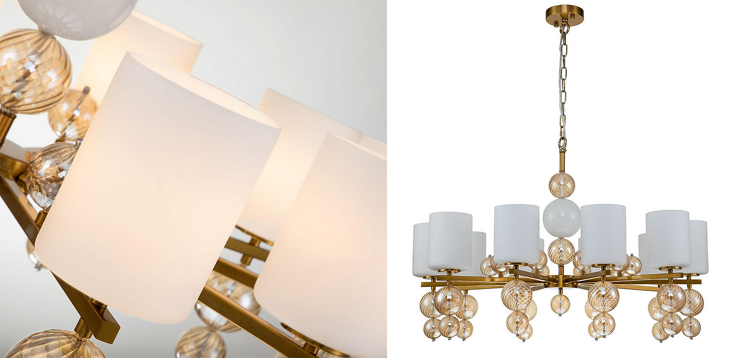 Люстра Blown Glass Balloons Chandelier 10 Люстра Blown Glass Balloons Chandelier 10 - Loft-Concept в Кирове