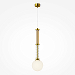 Подвесной светильник со стеклянными вставками Helios варинант исполнения - 1 | Loft Concept в Кирове