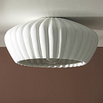 Потолочный светильник керамический Ceramic Embossed Lamp варинант исполнения - 1 | Loft Concept в Кирове