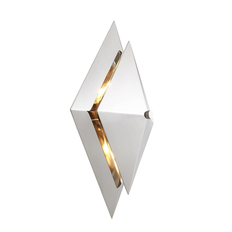 Бра Eichholtz Wall Lamp Augusta Nickel Никель Бра Eichholtz Wall Lamp Augusta Nickel Никель в Кирове | Loft Concept