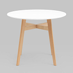 Обеденный стол с белой столешницей ELUNED FURNITURE варинант исполнения - 2 | Loft Concept в Кирове