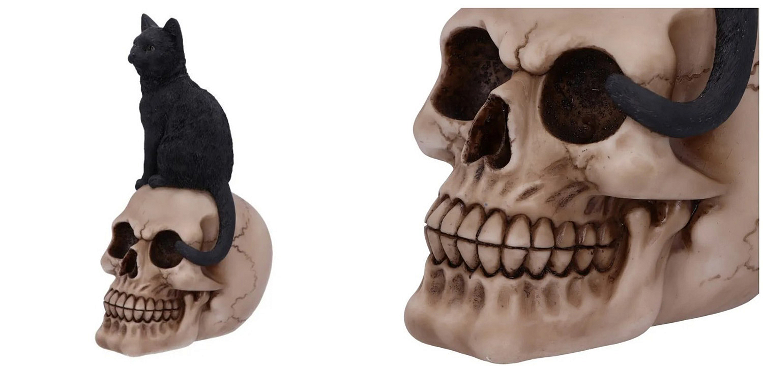 Статуэтка Skull Black Cat Статуэтка Skull Black Cat - Loft-Concept в Кирове