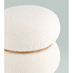 Пуф Полли S тедди белый варинант исполнения - 3 | Loft Concept в Кирове