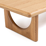 Стол журнальный из массива и шпона дуба Oak Essence Carden варинант исполнения - 4 | Loft Concept в Кирове