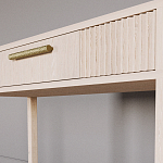 Элегантная Консоль Primo с выдвижным ящиком Светлый дуб варинант исполнения - 3 | Loft Concept в Кирове