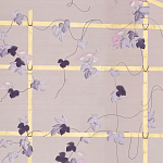 Обои ручная роспись Morning Glory Original colourway on shot slub silk варинант исполнения - 1 | Loft Concept в Кирове