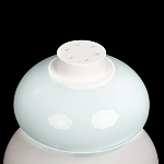 Настольная лампа из стеклянных сфер в пастельных тонах Высота 40 см Pastel Lunaria варинант исполнения - 5 | Loft Concept в Кирове