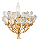 Люстра золотая в виде растения Golden Flower Glade варинант исполнения - 2 | Loft Concept в Кирове