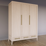 Большой Шкаф Primo Светлый дуб с 3 дверьми и 3 выдвижными ящиками варинант исполнения - 2 | Loft Concept в Кирове