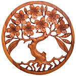 Панно из дерева Sakura Panel With Trees варинант исполнения - 1 | Loft Concept в Кирове