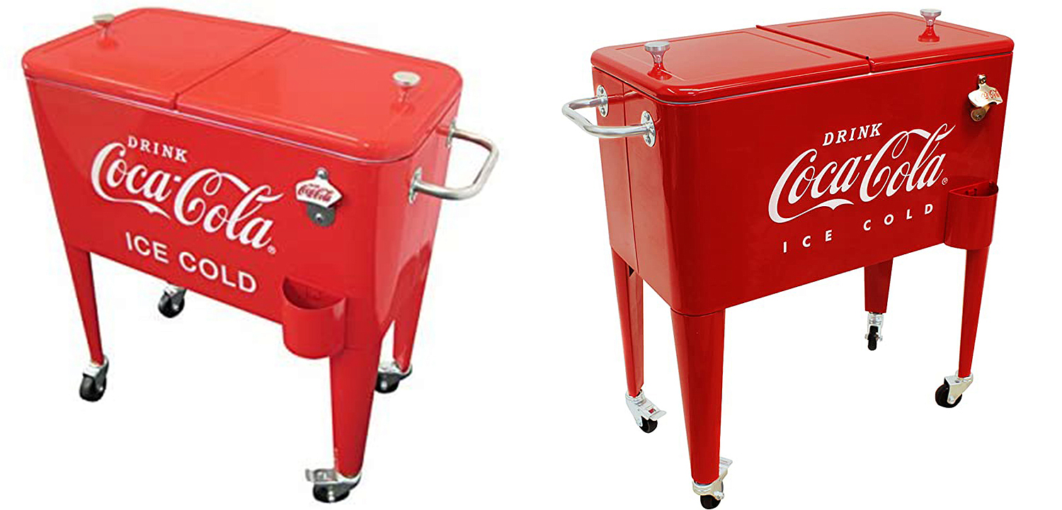 Куллер Retro Metal Coca-Cola Cooler Red Куллер Retro Metal Coca-Cola Cooler Red - Loft-Concept в Кирове