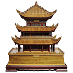 Макет Китайской башни архитектурная миниатюра  варинант исполнения - 2 | Loft Concept в Кирове