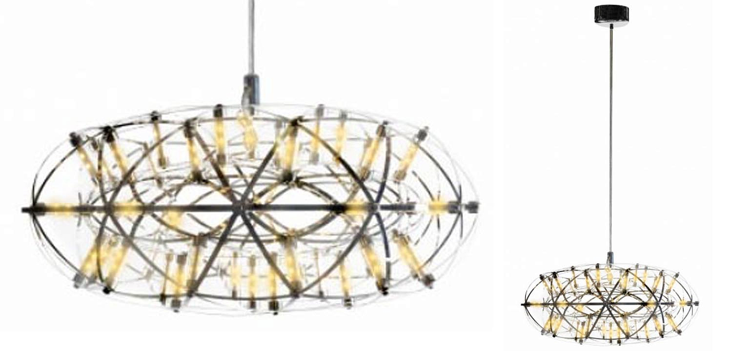 Люстра Moooi 3D Sphere Oval Yellow lamp S Люстра Moooi 3D Sphere Oval Yellow lamp S - Loft-Concept в Кирове