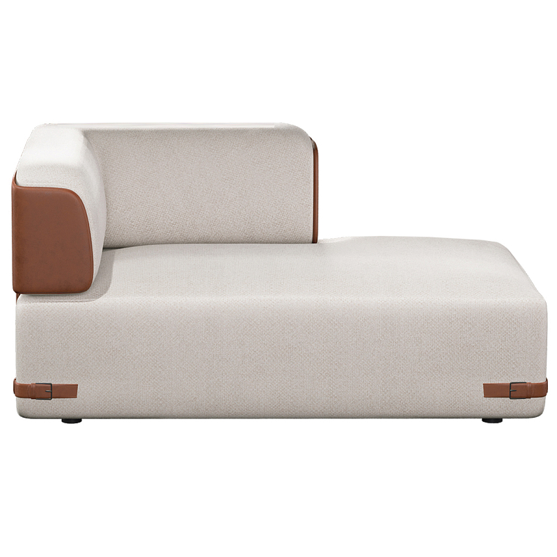 Кушетка Richmond  Молочный Коричневый в Кирове | Loft Concept 