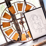 Часы настенные из металла в стиле лофт Clock with History варинант исполнения - 3 | Loft Concept в Кирове