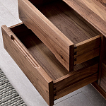 Тумба под телевизориз массива дерева TV Stand made of Walnut Wood варинант исполнения - 7 | Loft Concept в Кирове