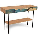 Консоль с принтом на ящиках Elise Console Table варинант исполнения - 7 | Loft Concept в Кирове