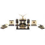 Настольный письменный набор из яшмы и долерита в подарочной упаковке Manager Organizer варинант исполнения - 3 | Loft Concept в Кирове