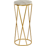 Столик дизайнерский Beige marble варинант исполнения - 1 | Loft Concept в Кирове