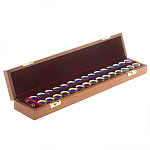 Нарды настольные из натурального камня лазурит и долерит Backgammon from Stone варинант исполнения - 9 | Loft Concept в Кирове