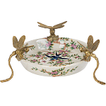 Блюдо фарфоровое Полет стрекоз Jita варинант исполнения - 1 | Loft Concept в Кирове