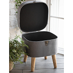 Пуф Leather with a snap варинант исполнения - 3 | Loft Concept в Кирове