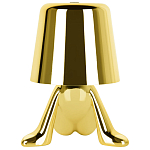 Настольная лампа фигурная цвета золото с гладким абажуром Высота 17 см Sophia варинант исполнения - 6 | Loft Concept в Кирове