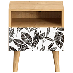Прикроватная тумба с изображением на ящике Elise Nightstand варинант исполнения - 19 | Loft Concept в Кирове