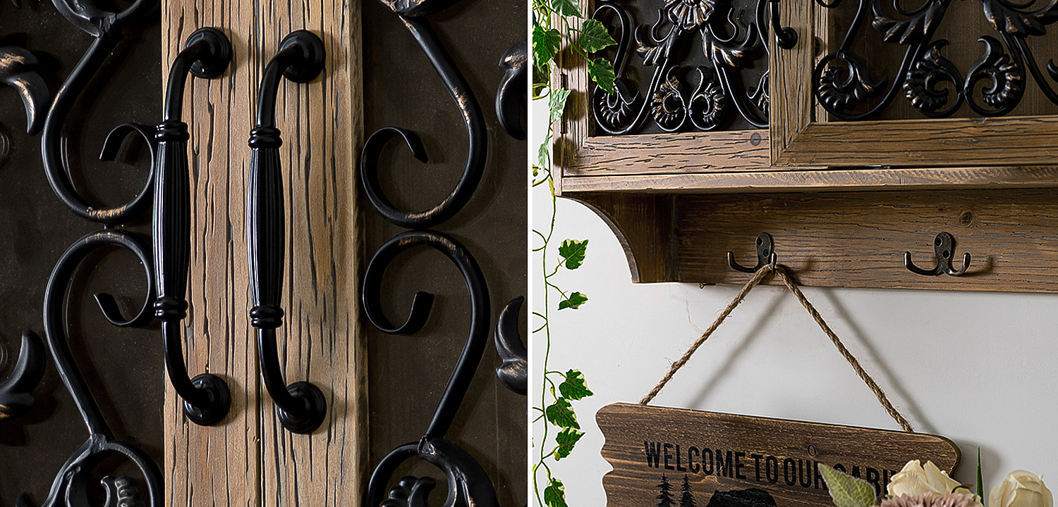 Полка Albert Provence Wood Shelf Полка Albert Provence Wood Shelf - Loft-Concept в Кирове