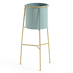 Кашпо из металла и латуни Elegance Elevated Planters  варинант исполнения - 1 | Loft Concept в Кирове