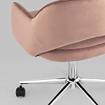 Кресло для компьютерного стола Veloury Pink варинант исполнения - 8 | Loft Concept в Кирове