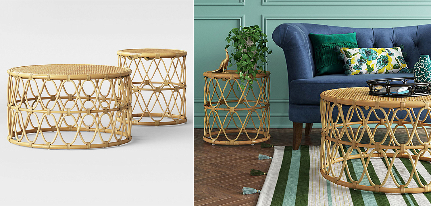 Приставной стол Lotta Wicker Table Приставной стол Lotta Wicker Table - Loft-Concept в Кирове