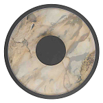 Бра круглое светодиодное с черной рамкой Stone Circle варинант исполнения - 1 | Loft Concept в Кирове